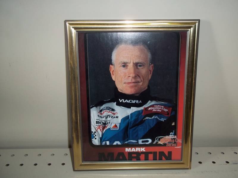 lot 162 image: 8 x 10 Mark Martin picture