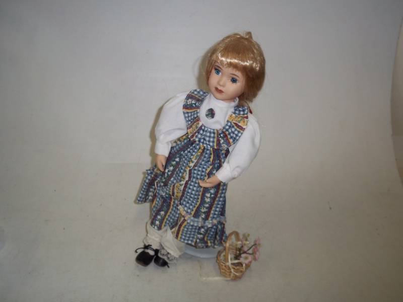 lot 241 image: 15 in Porcelain Doll