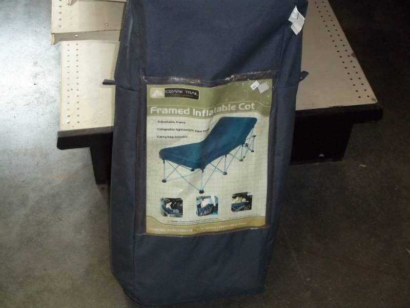 lot 259 image: Framed Inflatable Cot missing air bladder