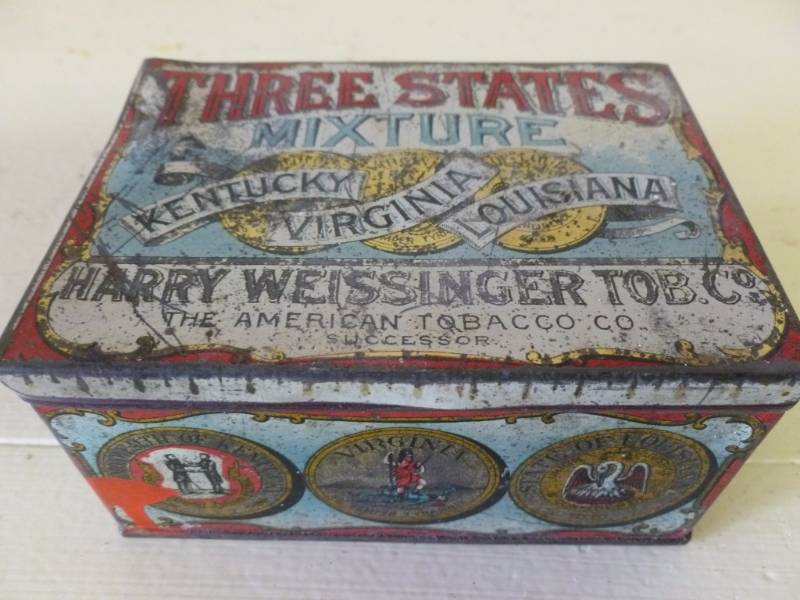 Vintage Tobacco Can