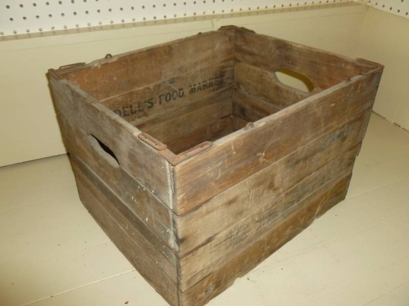 Antique Wooden Crate