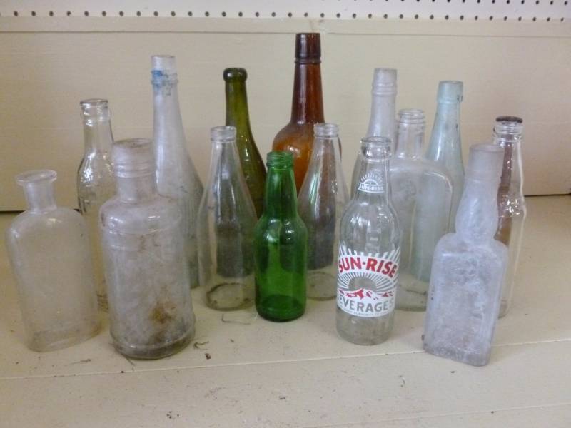 Vintage Glass Bottles