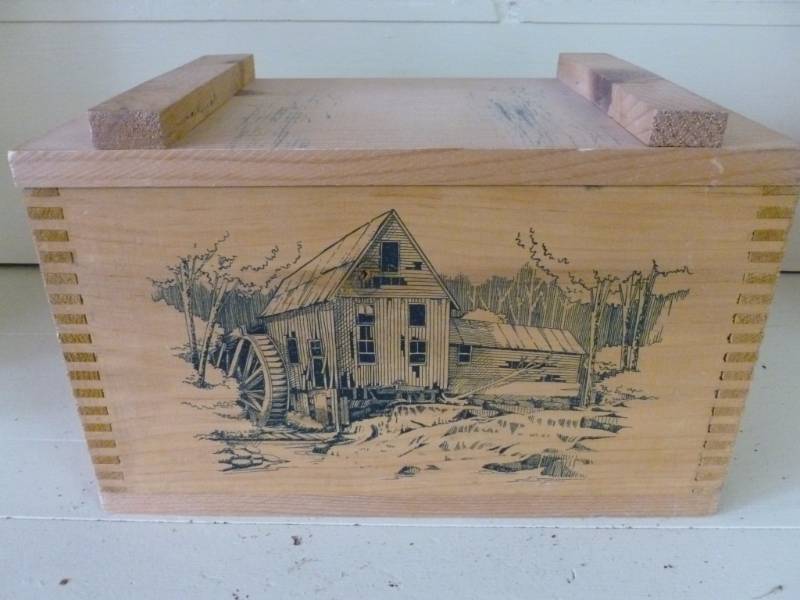 Wooden Storage Box