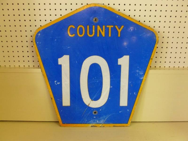 Metal Road Sign