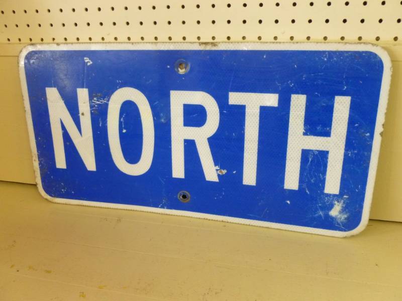 Metal Road Sign