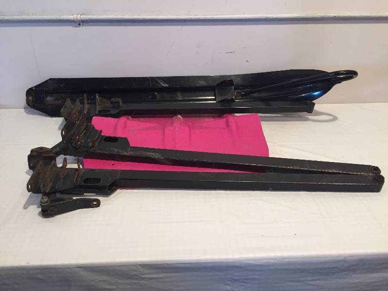 POLARIS INDY SKID PLATE, FRT CONTROL ARMS AND SKI
