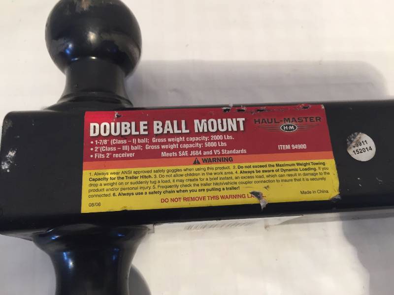 CLASS I DOUBLE BALL RECEIVER