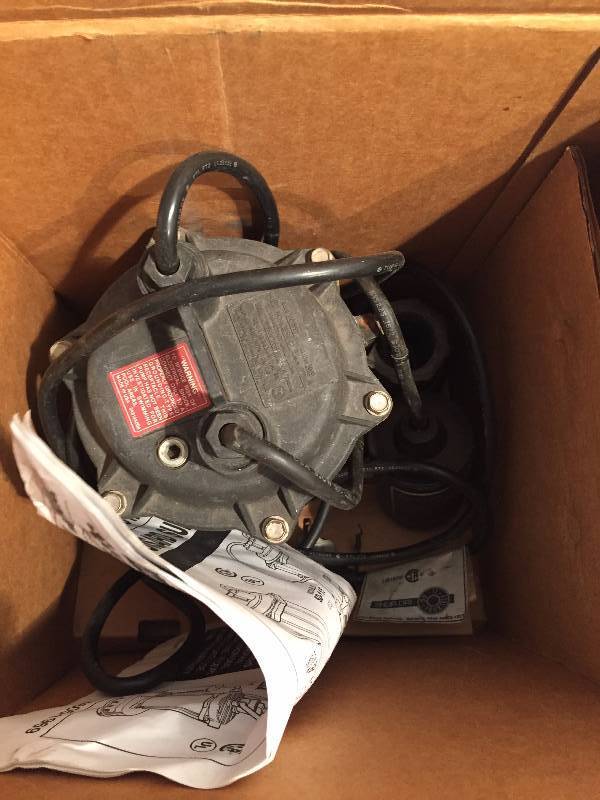 SUMP PUMP