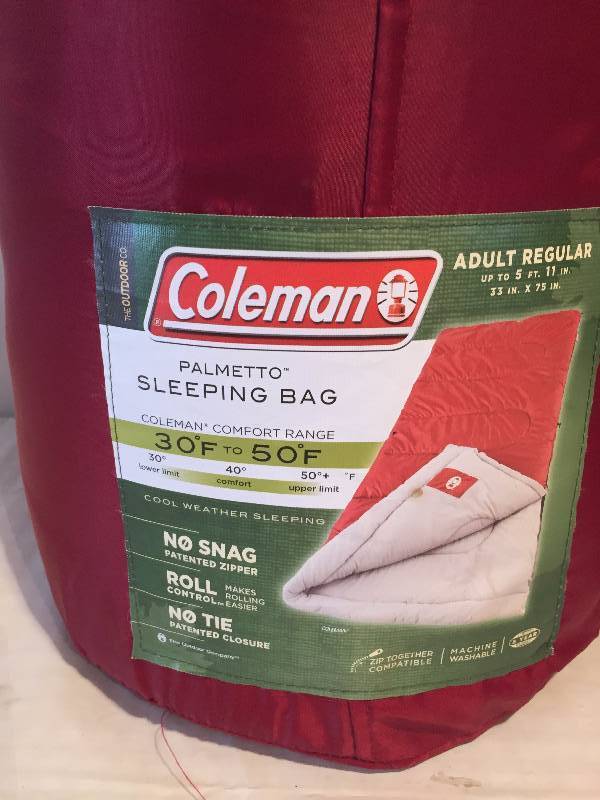 COLEMAN SLEEPING BAGS