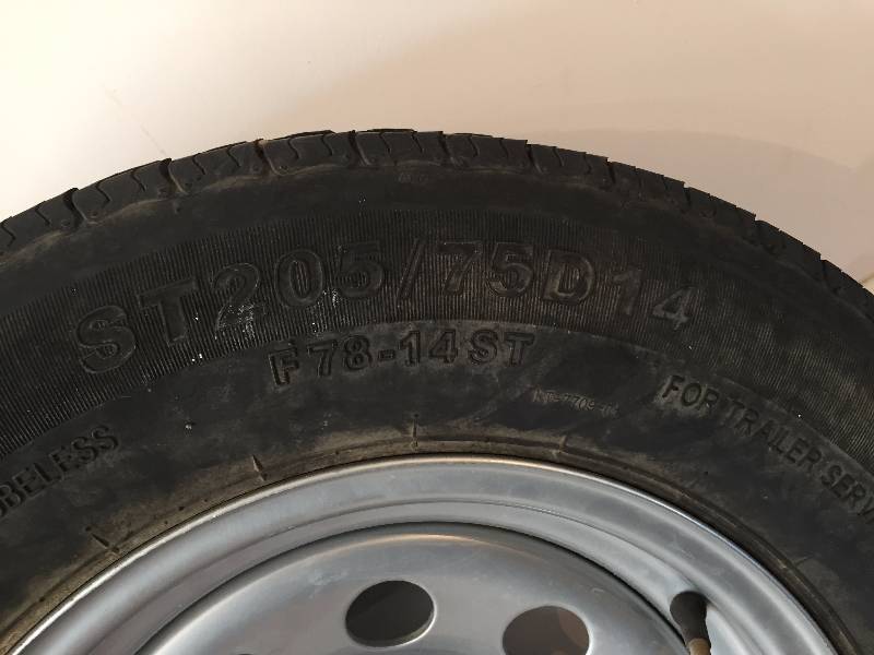 SPARE TIRE GREY