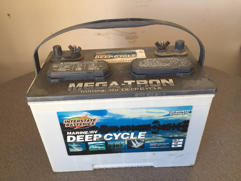 DEEP CYCLE MARINE  BATTERY
