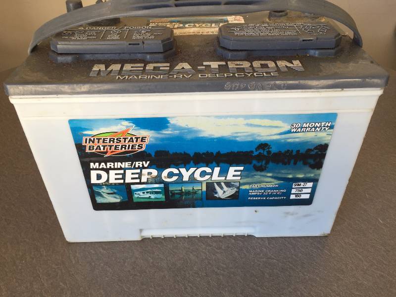 DEEP CYCLE MARINE  BATTERY