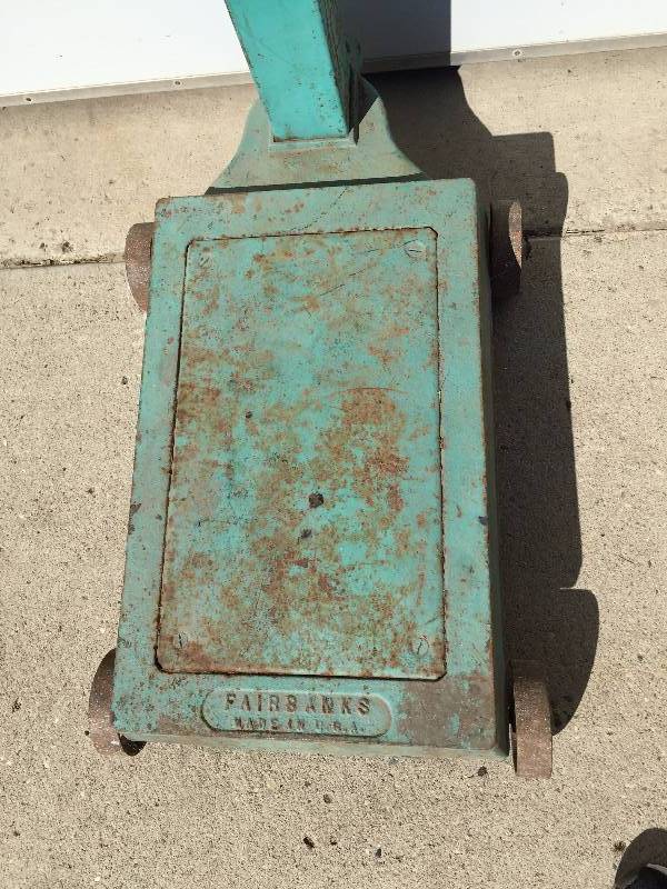 OLD FAIRBANKS SCALE
