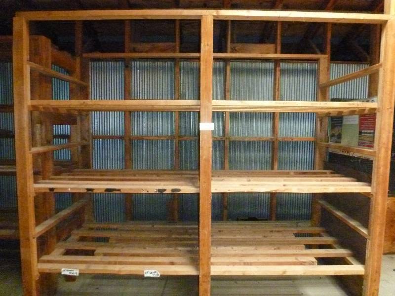 Wooden Lumber Rack or Shelving
