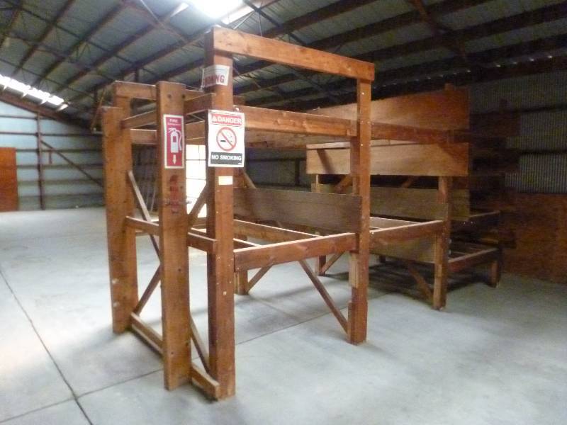 Large Lumber racking for 4x8 sheets or shelving