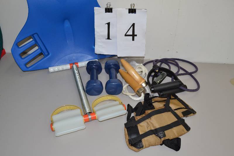 lot 14 image: Workout equipment