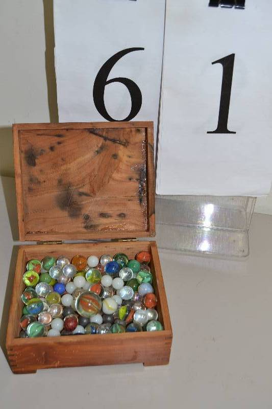 lot 61 image: marbles