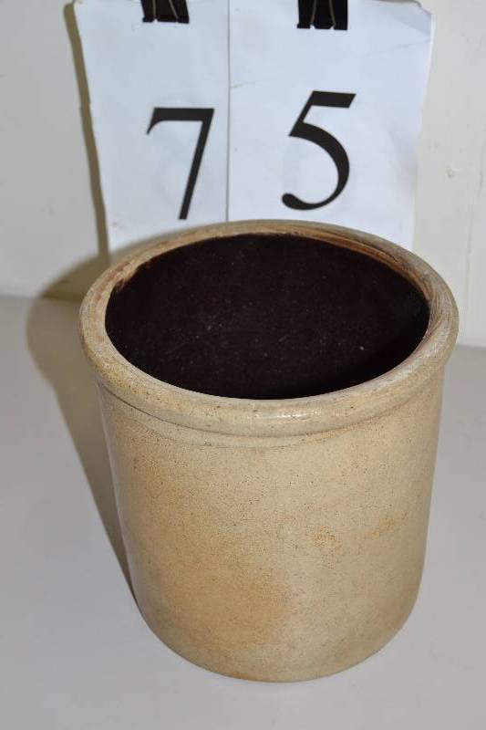 lot 75 image: Salt Glazed crock