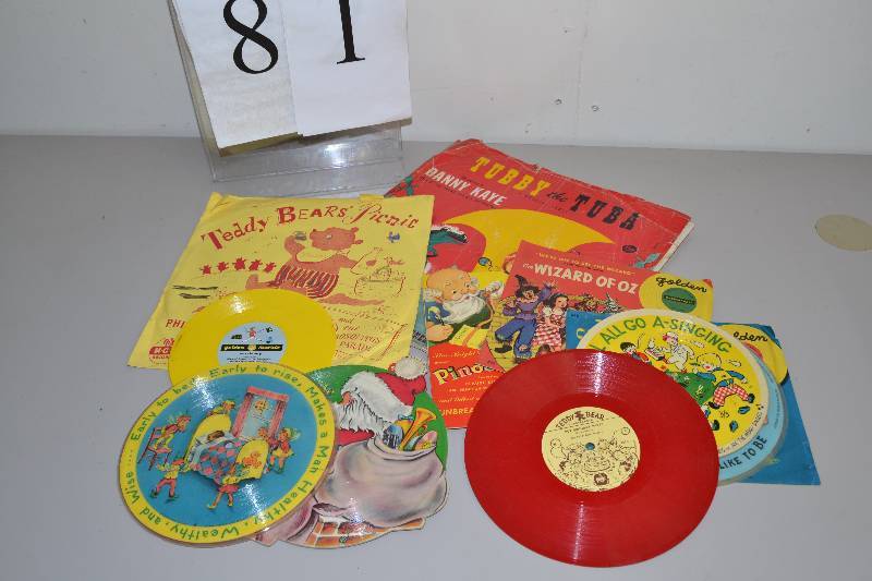 lot 81 image: Vintage childrens music