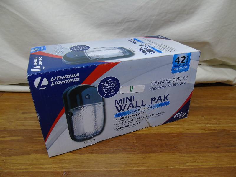 Mini Wall Pak 42 Watt compact fluorescent security light