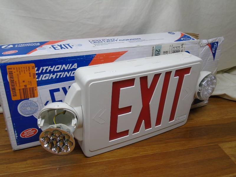 LED Exit light