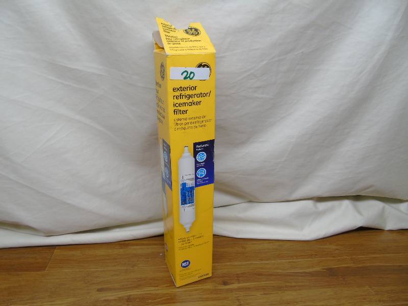 Exterior RefrigeratorIcemaker water filtration system