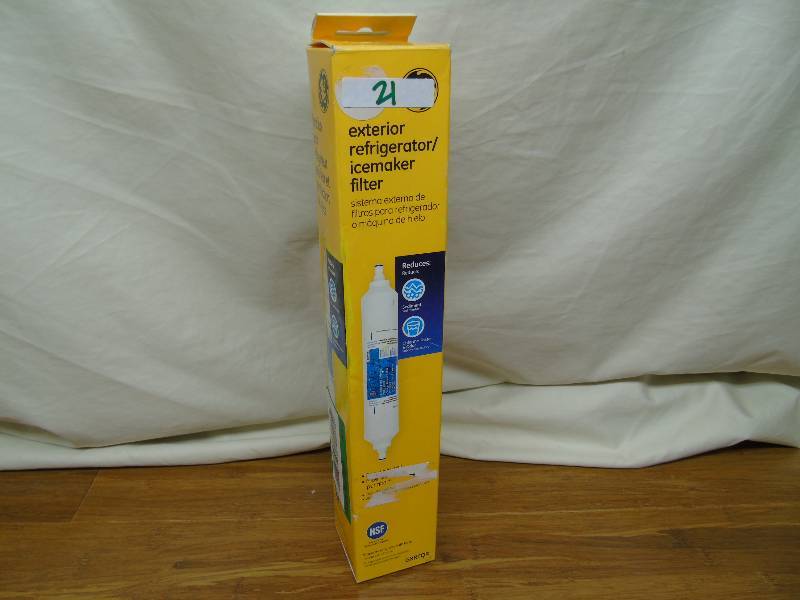Exterior RefrigeratorIcemaker water filtration system
