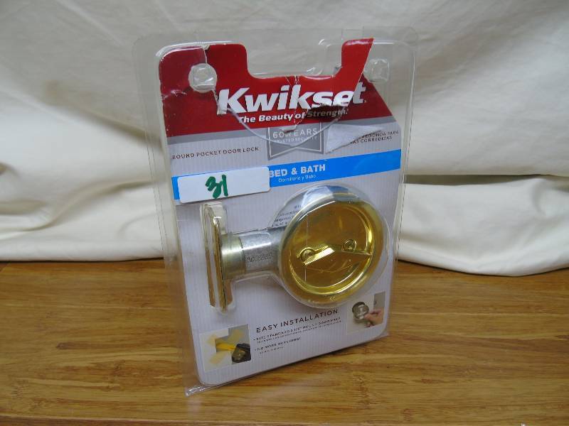 Round Pocket Door Lock