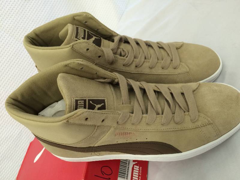 Puma Mens Suede Natural Calm High-Top 10