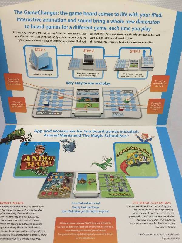 The GameChanger ipad game board