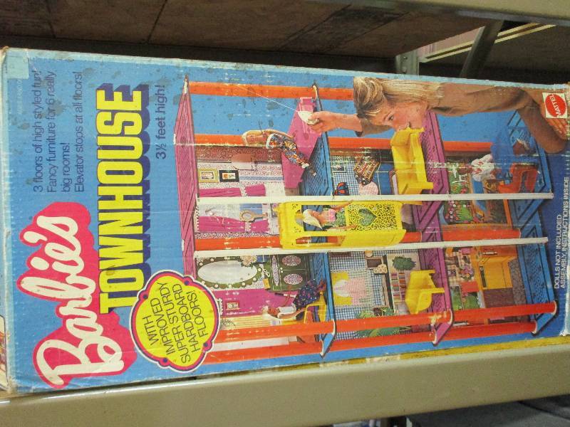 Barbie town house