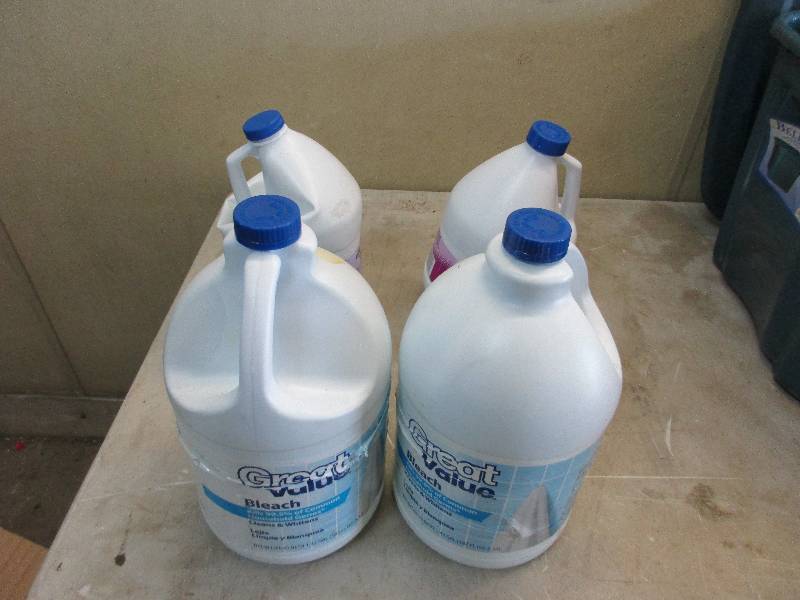 4 gallons of bleach