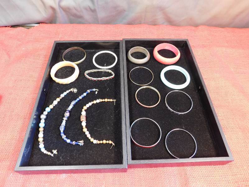 lot of bracelets