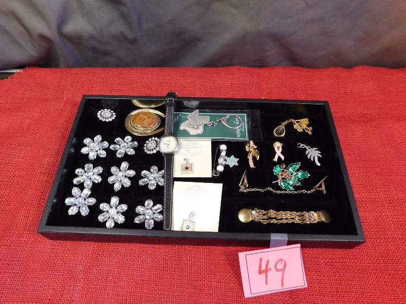 misc decorative costume jewelry would be great for crafts