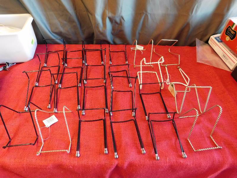 24 plate stands various types all work fine