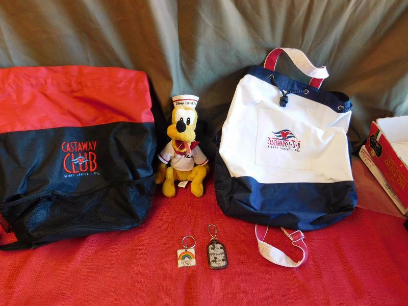 Disney items castaway club Disney cruiselines