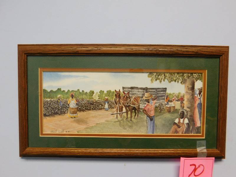 signed numbered Black Americana art by David Sweet #1721000