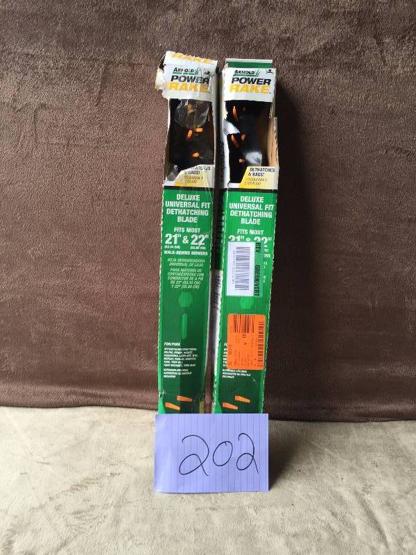 Universal Dethatching Blades