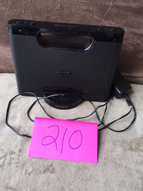 Sony Speaker and USB Charger