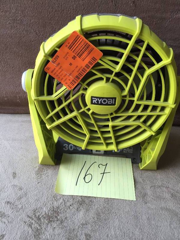 Ryobi Fan - Battery not included
