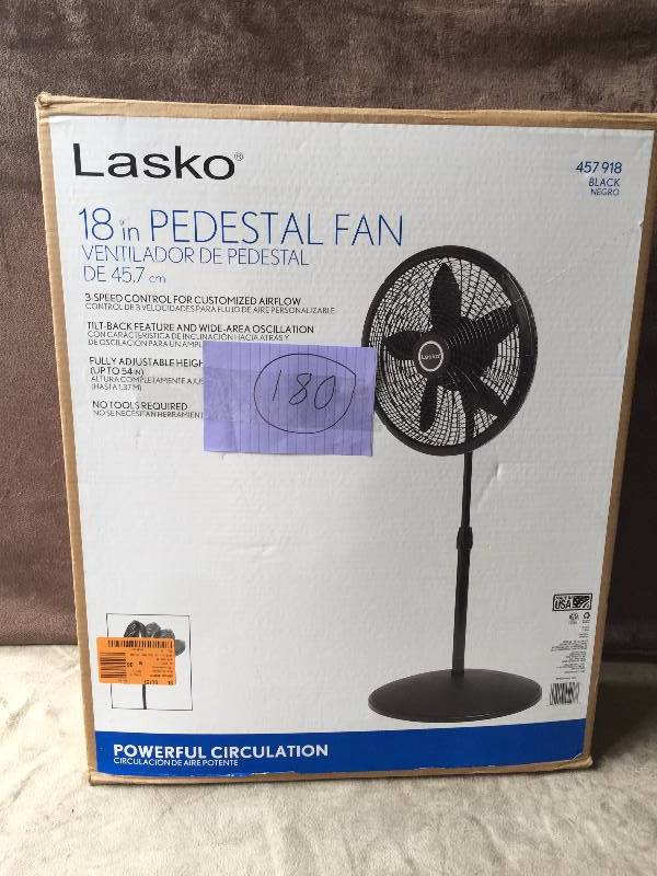 Lasko 18 Pedestal Fan
