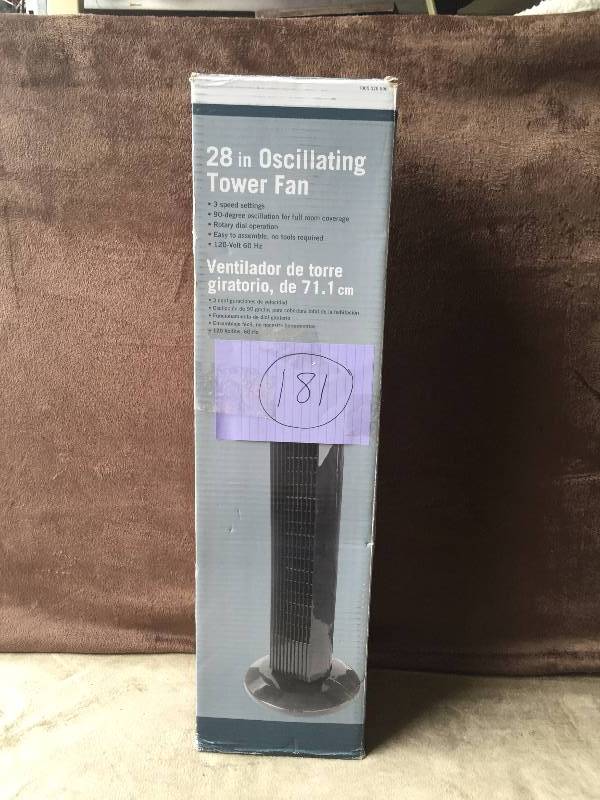 28 Oscillating Fan