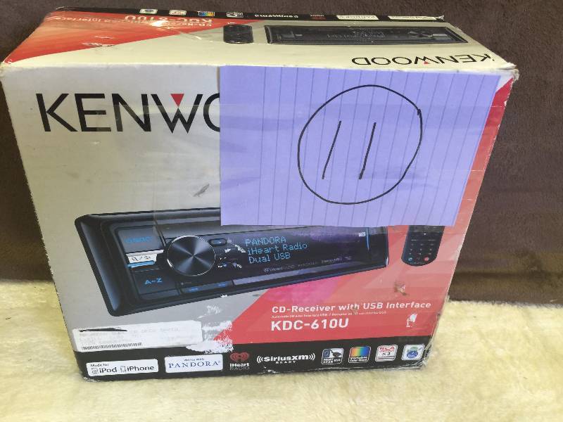Kenwood Car Radio KDC-610-U