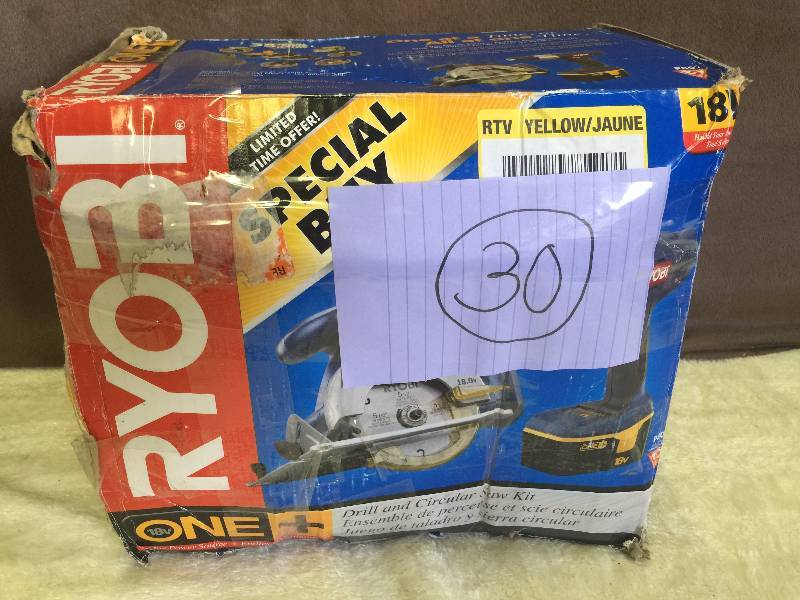 Ryobi Drill and Circular Saw Set