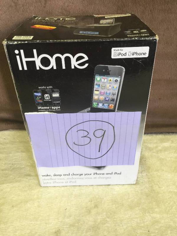 iHome Dock and Clock Station