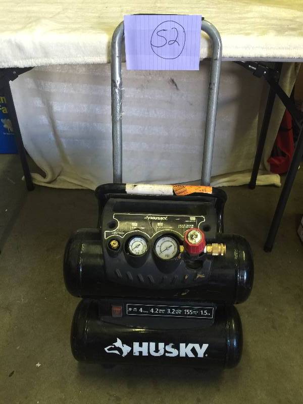 Husky portable compresor