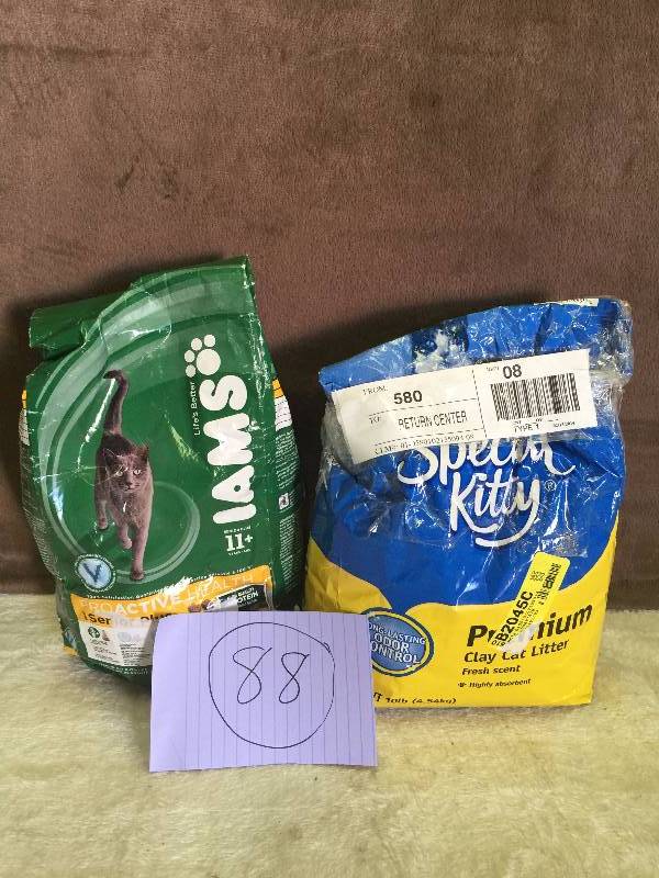Cat Food and litter
