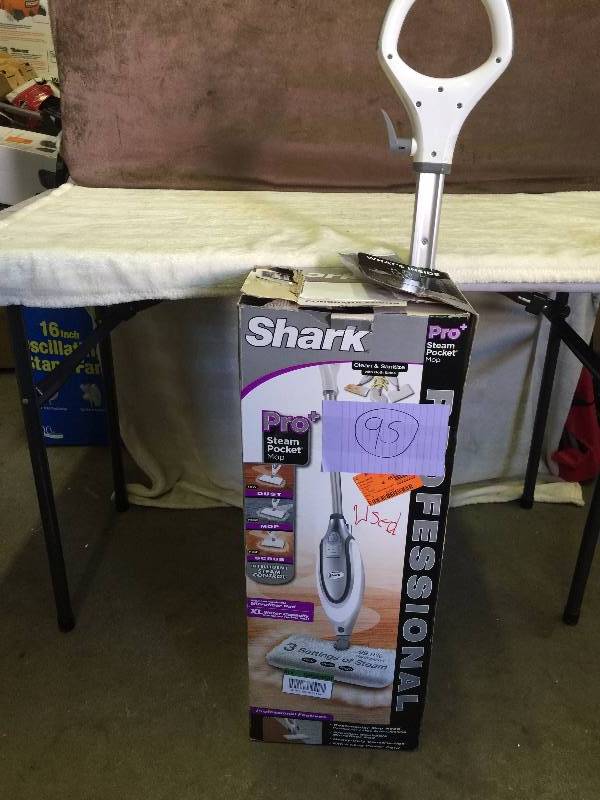 Shark Pro Steamer Used tested works