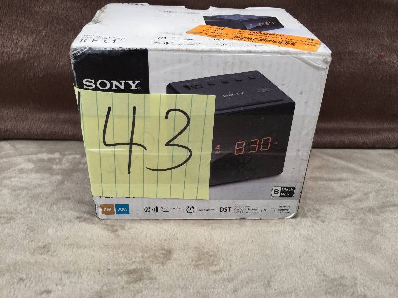 Sony Radio and Clock