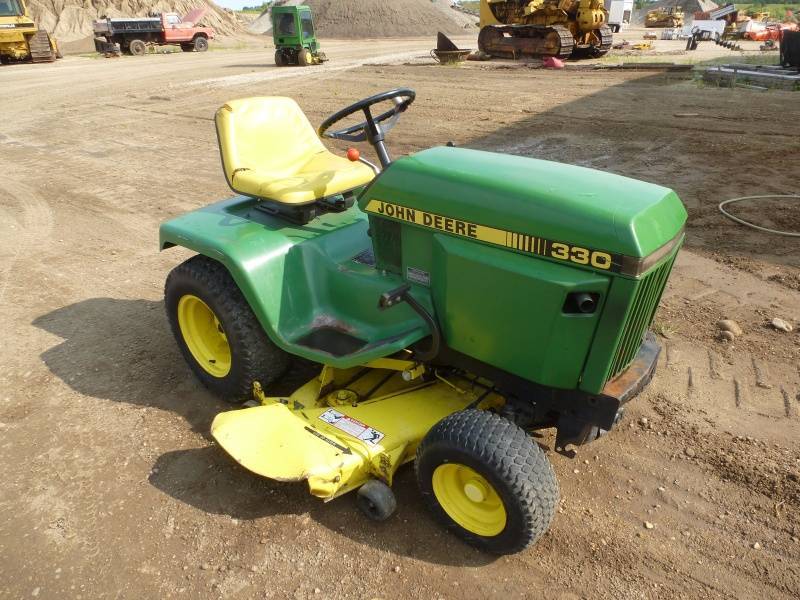 John Deere 330 Lawn Tractor | NCS Brown Excavating Equip 2015 | K-BID